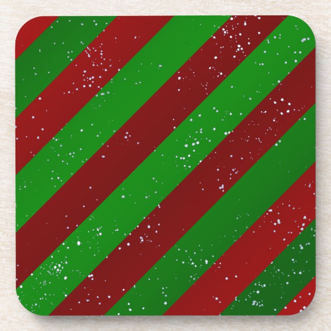 Porta-copo Bandas de Natal (Frente)