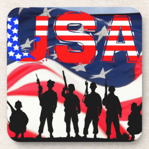 Porta-copo Bandeira Americana