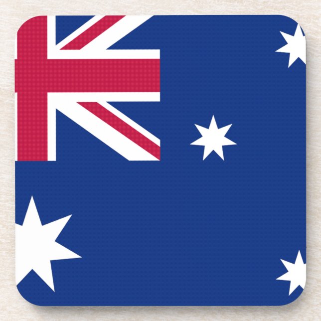 Porta-copo bandeira australiana (Frente)