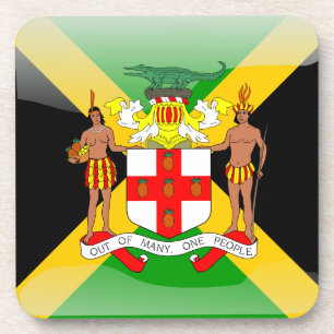 Porta-copo Bandeira brilhante jamaicana
