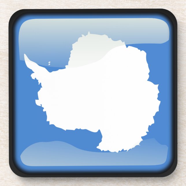 Porta-copo Bandeira da Antártica (Frente)