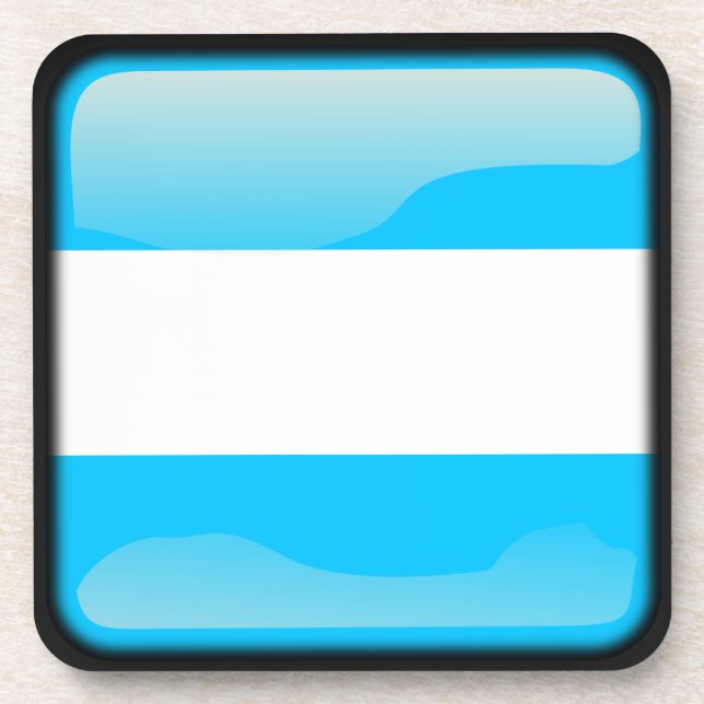 Porta-copo Bandeira da Argentina (Frente)