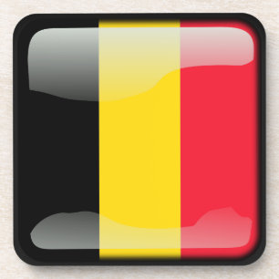 Porta-copo Bandeira da Bélgica