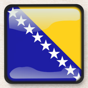 Porta-copo Bandeira da Bósnia e Herzegovina