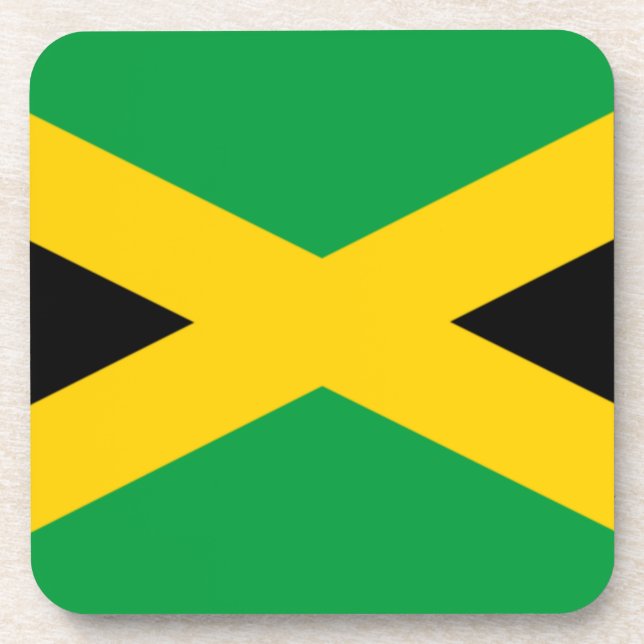 Porta-copo Bandeira da Jamaica (Frente)