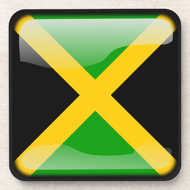 Porta-copo Bandeira da Jamaica (Frente)