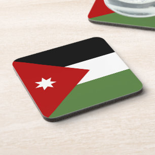 Porta-copo Bandeira da Jordânia