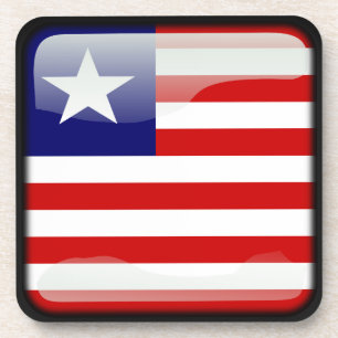 Porta-copo Bandeira da Libéria