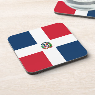 Porta-copo bandeira da República Dominicana