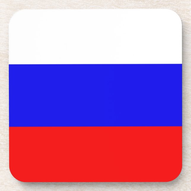 Porta-copo Bandeira da Rússia (Frente)
