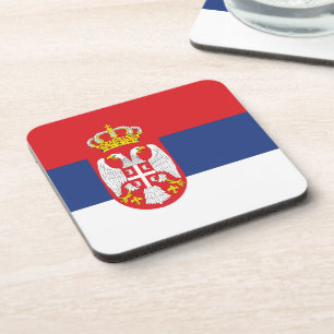 Porta-copo Bandeira da Sérvia