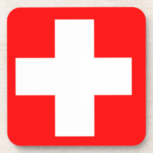 Porta-copo Bandeira da Suíça
