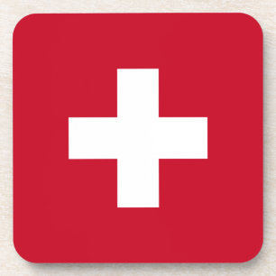 Porta-copo Bandeira da suiça