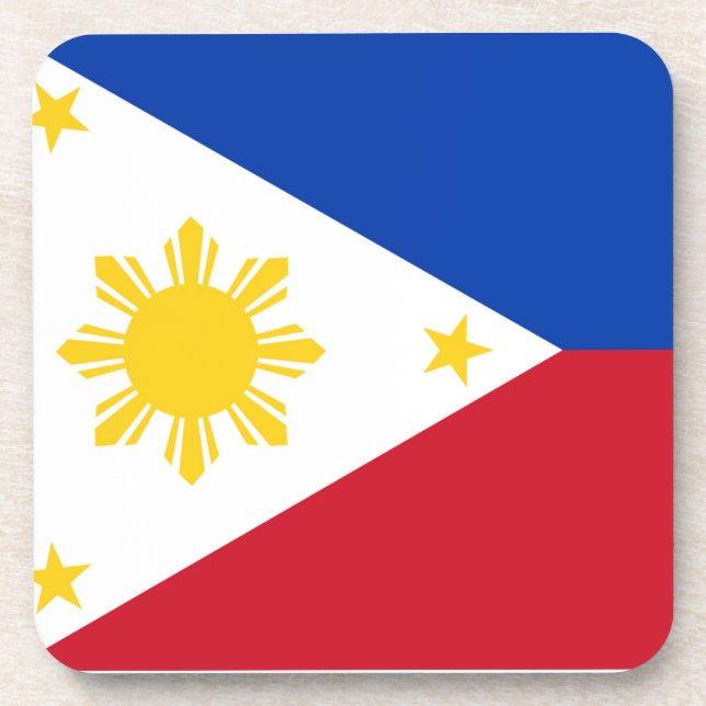 Porta-copo Bandeira das Filipinas (Frente)