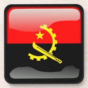 Porta-copo Bandeira de Angola