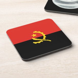 Porta-copo bandeira de Angola