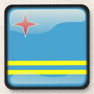 Porta-copo Bandeira de Aruba