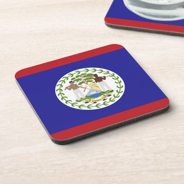 Porta-copo bandeira de Belize (Left Side)