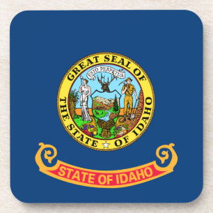 Porta-copo Bandeira de Idaho: o Estado Pedra Preciosa, Montan