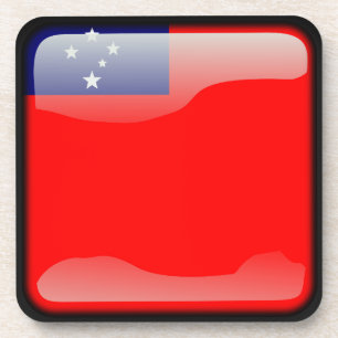 Porta-copo Bandeira de Samoa