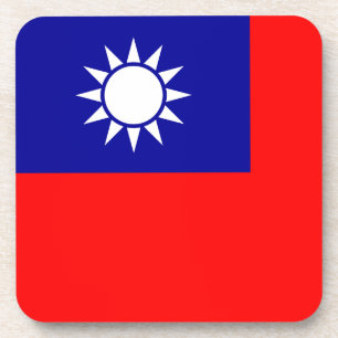 Porta-copo Bandeira de Taiwan: República da China, Taipé Chin