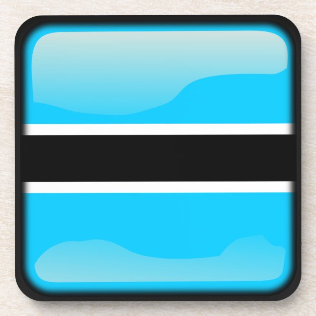 Porta-copo Bandeira do Botsuana (Frente)