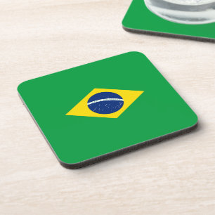 Porta-copo Bandeira do Brasil