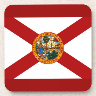 Porta-copo Bandeira do Estado da Flórida
