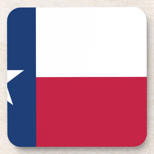 Porta-copo Bandeira do Estado do Texas (Frente)