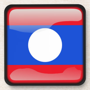 Porta-copo Bandeira do Laos