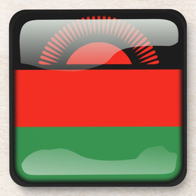 Porta-copo Bandeira do Malawi (Frente)