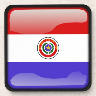 Porta-copo Bandeira do Paraguai