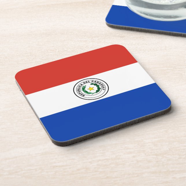 Porta-copo bandeira do Paraguai (Left Side)