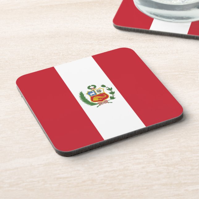 Porta-copo Bandeira do Peru (Left Side)
