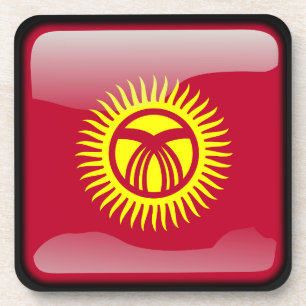 Porta-copo Bandeira do Quirguistão