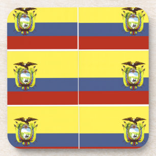 Porta-copo bandeira equatoriana