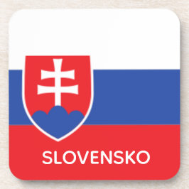 Porta-copo Bandeira Eslovaca Eslováquia Emblema Europa