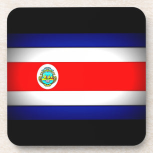 Porta-copo Bandeira Estilizada da Costa Rica