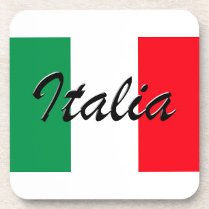 Porta-copo Bandeira Italia - Alta Qualidade