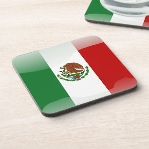 Porta-copo Bandeira lustrosa de México