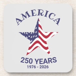 Porta-copo Bandeira Patriótica Americana de 250 Anos de Bebid