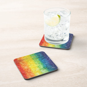 Porta-copo Bandeira tie-dye da SlipperyJoe's arco-íris pressi