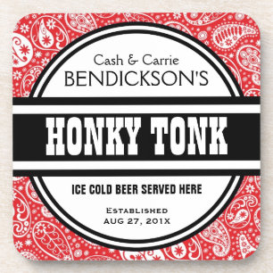 Porta-copo Bar feito sob encomenda de Tonk do Honky de