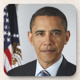 Porta-copo Barack Obama Presidente dos EUA Casa Branca Retrat