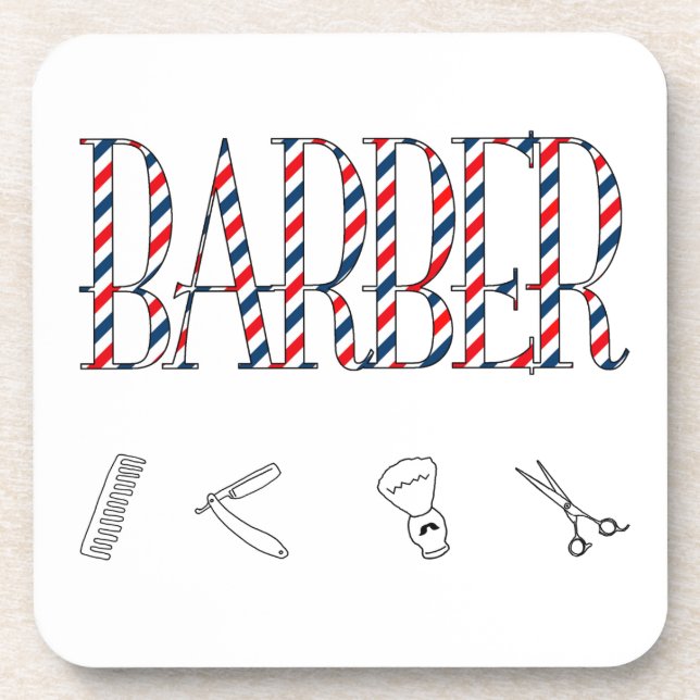 Porta-copo Barber (Frente)