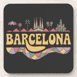 Porta-copo Barcelona Espanha Europa