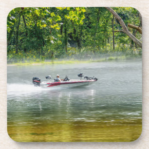 Porta-copo Barco De Pesca Em Movimento
