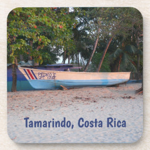 Porta-copo Barco de Pesca na praia de Tamarindo, Costa Rica