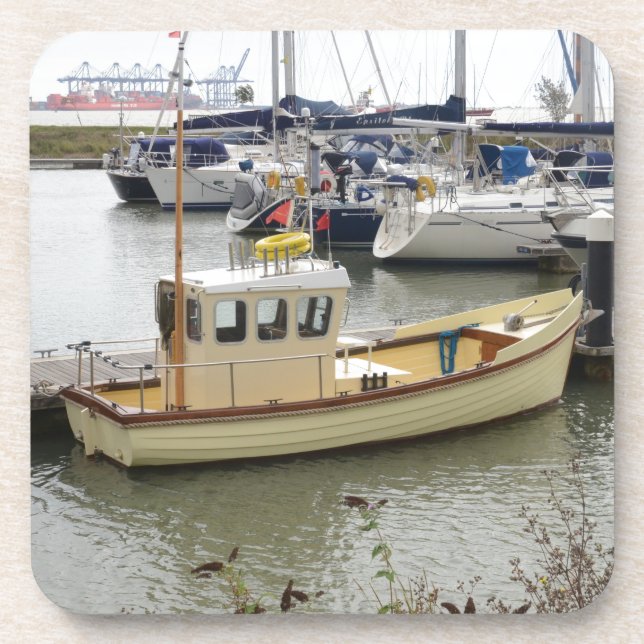 Porta-copo Barco Moderno Estilo Tradicional (Frente)
