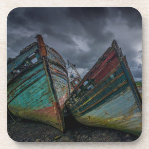 Porta-copo Barcos de pesca velhos